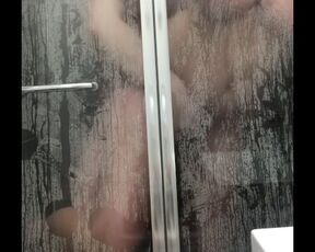 AMATEUR TEEN SHOWER SEX!!!! (STEAMY LOUD ORGASM)