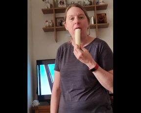 British Stepmom Teasing Stepson what she wants to do to his Cock