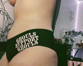 TRYING ON HALLOWEEN PANTIES ???????? YouTube parody