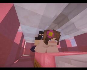 I fuck a hostess in the plane on minecraft [loud moans]