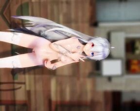 【MMD】Haku S&M【R-18】