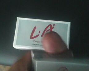 I cum on an LA Ice cigarette carton