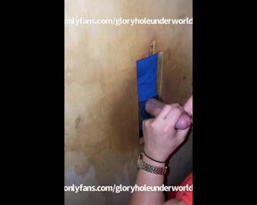 Gloryhole creampies