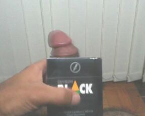 I jizz with a couple Djarum Black Clove and Menthol cigarette pack