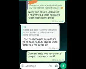 la novia de mi amigo me escribe para contarme sus problemas y le saca la vuelta- sexo discreto