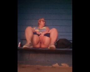 Taking a piss in the dugout