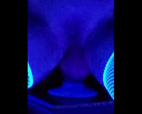 Doggie Style masturbation in Neon