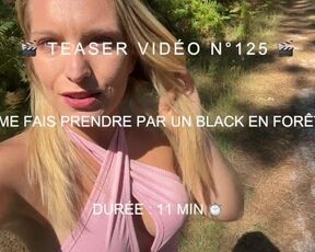 Un black me baise en forêt