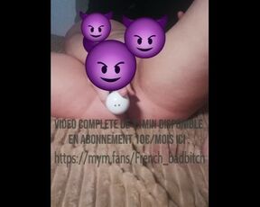 Bruits d'orgasme et éjaculation féminine compilation amateur MYM (=onlyfans) French_badbitch