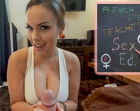 FRENCH STEPMOM TEACHES SEX ED - PART 1 - PREVIEW - ImMeganLive x WCA Productions Kyle Balls