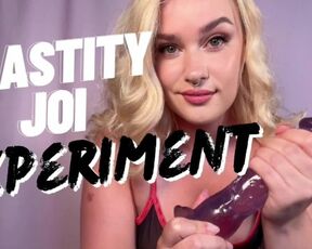 Chastity JOI Experiment Mind Fuck Mental Domination Femdom JOI