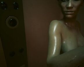 Cyberpunk 2077 Shower with Panem