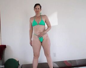 Aurora Willows Green & Pink Bikini