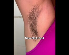 Hairy and Sweaty Armpits